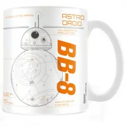 Pyramid Taza Cerámica Star Wars Episodio 7 BB-8 Sketch