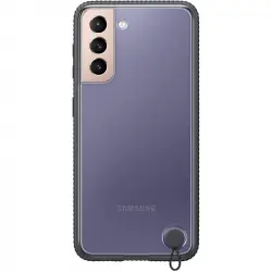 Samsung Clear Protective Cover Funda Negra para Samsung Galaxy S21