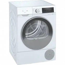 Secadora - Siemens WQ35G200ES, Bomba de calor, 8 kg, Display LED, iQ500, Blanco