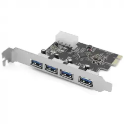 Unotec Tarjeta PCIe 4 Puertos USB 3.0