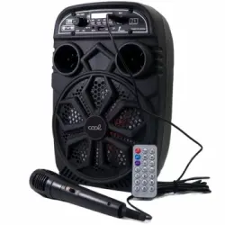 Altavoz Universal Música Bluetooth (30w) Cool Karaoke Negro