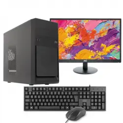 Epical-Q Pack Office1 Intel Core i5-10400/8GB/480GB SSD + Monitor 23.6" + Teclado + Ratón