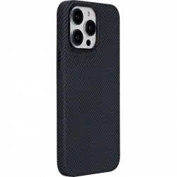 Funda - ISY ISC 3733, Antisalpicaduras y golpes, Para iPhone 15 Pro Max, Negro