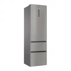 Haier - Frigorífico Combi Total No Frost 3D 60 Series 3 - A3FE837CHJ Inox