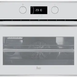 Horno compacto - Teka HLC 840, Multifunción, Limpieza por agua, 45 l, 46 cm, Blanco