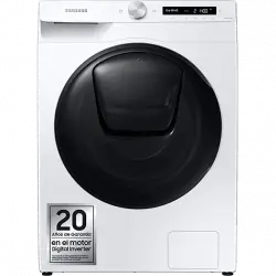 Lavadora secadora - Samsung WD80T554DBW/S3, 8kg, 5 Kg, 1400 rpm, AddWash, IA con SmartThings™, Blanco