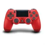 Mando - Sony PS4 DualShock 4 V2, Inalámbrico, Panel táctil, Rojo