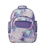 Mochila escolar Totto Crayoles flores lila