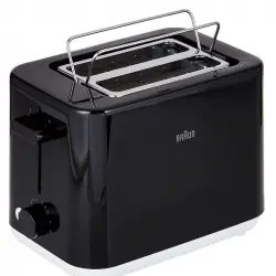 Braun Breakfast1 HT 1010 Tostadora 2 Rebanadas 900W Negro