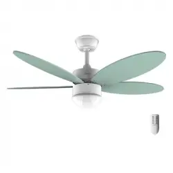 Cecotec EnergySilence Aero 4260 Mint Ventilador de Techo con Luz y Mando 40W Verde Menta