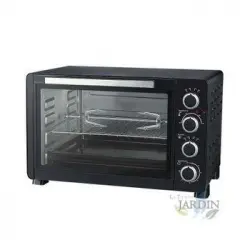 Horno Eléctrico Convección Y Rustipollo 30 Litros, 1500w, 38x28x21 Cm