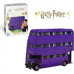 Puzzle 3d Harry Potter - Autobus Noctambulo Harry Potter, Puzzle 3d Niños 73 Piezas,