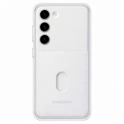 Samsung - Carcasa Con Marco Blanco Para Galaxy S23