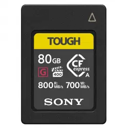 Sony - Tarjeta De Memoria Compact Flash Express Tough 80 GB, Clase A