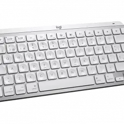 Teclado inalámbrico - Logitech MX Keys Mini, Para Apple/Mac, Retroiluminación, Bluetooth, Botones easy-switch, Carga rápida, Gris