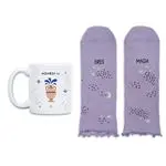 UO Kit Calcetines Eres Magia talla 36-41 + Taza Horóscopo Acuario