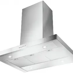 Campana - Mepamsa Stilo Isla 90 9205, 90cm, De Isla, 685 m³/h, 800 W, Clase D, Inox