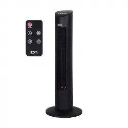 EDM 33504 Ventilador de Torre 60W Negro