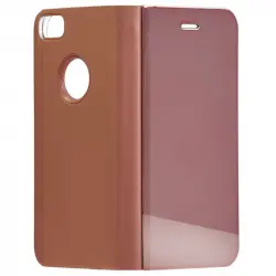 Funda Libro Espejo Oro Rosa para iPhone 7