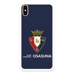 Funda Licencia Oficial CA Osasuna Escudo Fondo Azul para iPhone XS Max