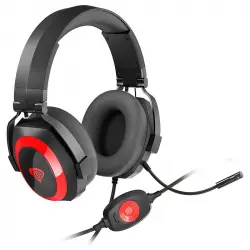 Genesis Argon 500 Auriculares Gaming Negro/Rojo