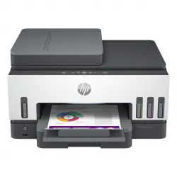 HP - Impresora Multifunción Rellenable Tinta HP Smart Tank 7605, Fax y Wi-Fi.