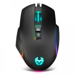 Krom Keos Ratón Gaming RGB 6400DPI Negro