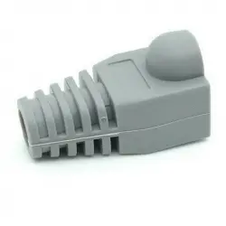 Lapara LA-4010237 Protector Conector RJ45 Cat 5 /Cat 6 6.5mm Gris 100 Unidades