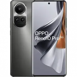 Móvil - OPPO Reno10 Pro 5G, Silvery Grey, 256 GB, 12 GB RAM, 6.7" AMOLED Full HD+, Qualcomm Snapdragon™ 778G, 4600 mAh, Android