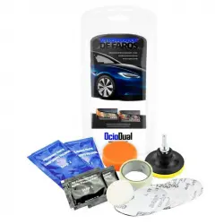 OcioDual Kit Profesional de Pulido Faros para Coche