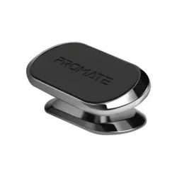 Promate Magnetto-3 Soporte Smartphone para Coche Rotación 360º 8 Imanes Baja Vibración Negro