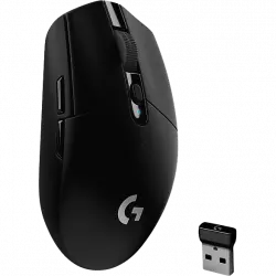 Ratón gaming - Logitech G305 Lightspeed, 12000 ppp, Inalámbrico, Negro