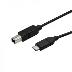 StarTech Cable Impresora de USB-C a USB-B 0.5m Negro