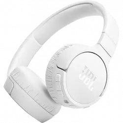 Auriculares inalámbricos - JBL Tune 670 NC, Supraaurales, Cancelación de ruido, Plegables, Hasta 70h, Blanco