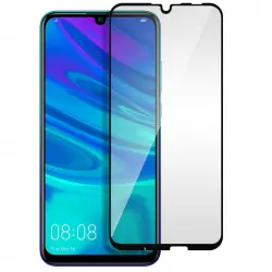 Avizar Protector Cristal Templado con Bordes Negros para Huawei P Smart 2019/Honor 10 Lite