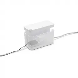 Bluelounge CableBox Mini Caja Recogecables Ignífuga Blanca