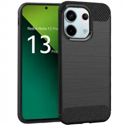 Cool Carcasa Negra Carbono para Xiaomi Redmi Note 13 Pro 5G