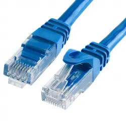 Equip Cable de Red UTP Cat 6 0,25m Azul