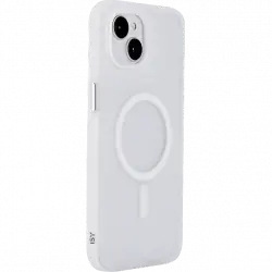 Funda - ISY ISC 2446, Carga Magsafe, Para iPhone 15 Plus, Blanco