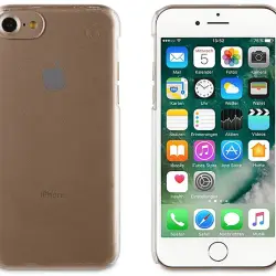 Funda - Muvit Recycletek MCBKC0036, Iphone SE20/8/7/6s/6, Reciclada, Eco Friendly, Transparente