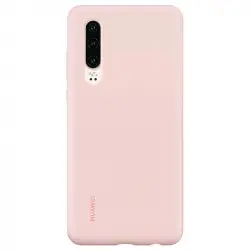 Huawei Funda Silicona Rosa para Huawei P30