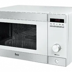 Microondas - Teka MWE 230 G BLANCO, 23 Litros, Grill, 800 W, Plato giratorio 27 cm, Blanco