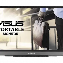 Monitor - ASUS MB16ACE, 15.6" Full HD, 5 ms, IPS, USB-C, Antiparpadeo, Filtro luz azul, Gris