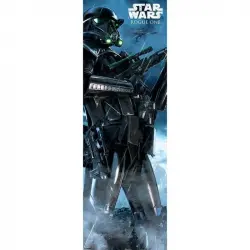 Pyramid Int Póster de Puerta Star Wars Rogue One Death Trooper Rain 158x53cm