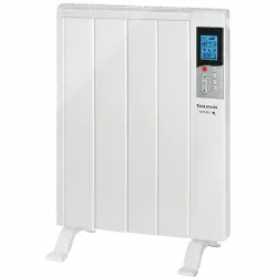 Radiador - Taurus Tanger 600, 600W, Tecnología seca, Programación diaria-semanal, Hasta 35ºC, Funcionamiento: confort y económico, Blanco