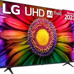 TV LED 50" - LG 50UR80006LJ, UHD 4K, Inteligente α5 4K Gen6, Smart TV, DVB-T2 (H.265), Azul ceniza