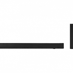 Barra de sonido - Panasonic HTB150, Bluetooth, 100 W, 2.1 Canales, Subwoofer Inalámbrico, Negro