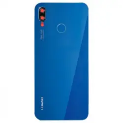 Cristal Trasero De La Cámara Huawei P20 Lite Sensor Huellas Dactilares Azul