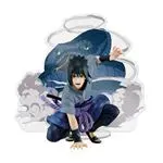 Figura Banpresto Naruto Uchiha Sasuke Panel 17cm