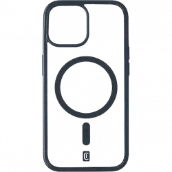 Funda - CellularLine POPMAGIPH15B, Para Apple iPhone 15, Trasera, TPU, MagSafe, Negro